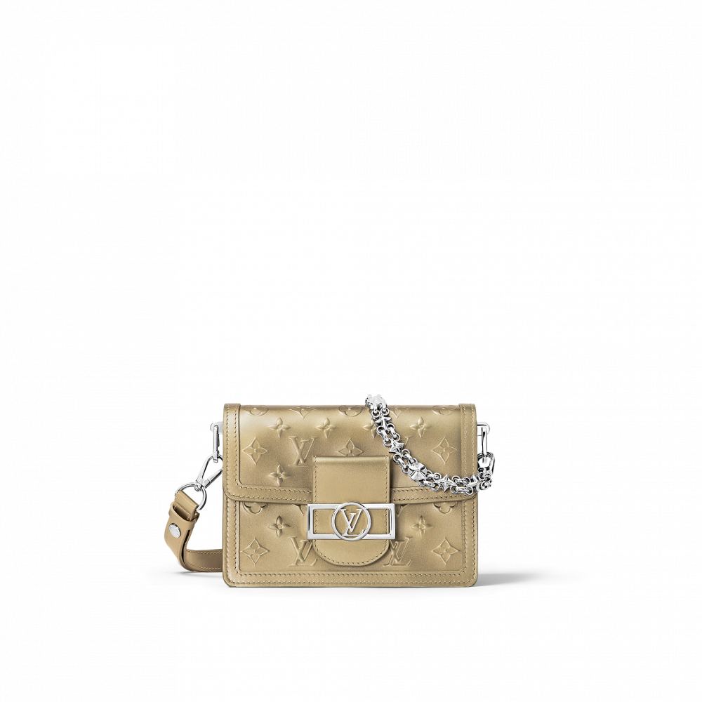 Louis Vuitton MINI DAUPHINE皮革肩背包