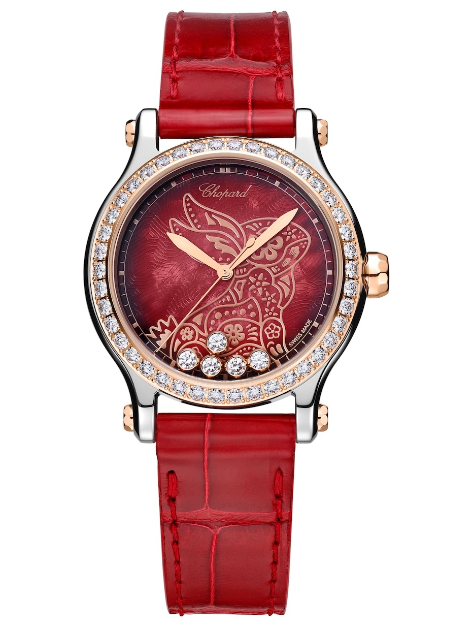 Chopard蕭邦HAPPY SPORT YEAR OF THE RABBIT兔年腕表