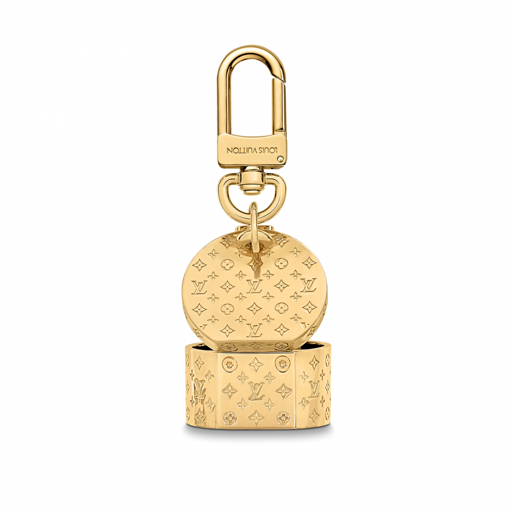 金色和Monogram雕刻圖案