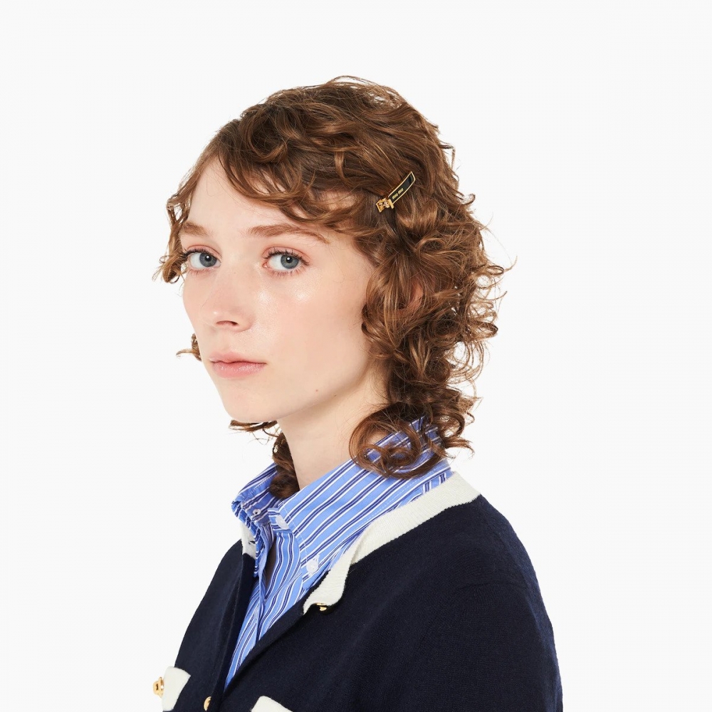 扁夾以黑色搭配金屬作為基底。