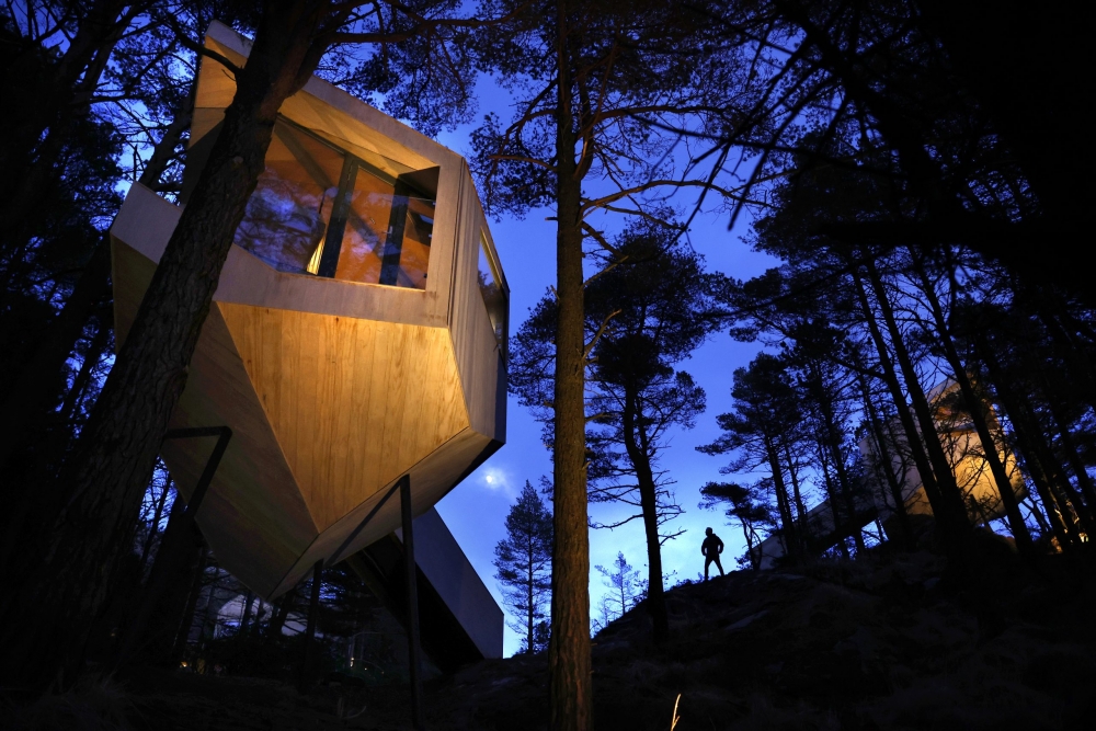 玻璃窗景,讓光線隨心所欲流動。