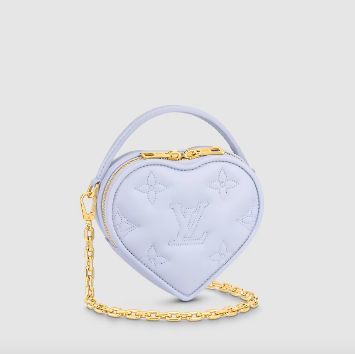 紫丁香色的Pop My Heart Pouch。