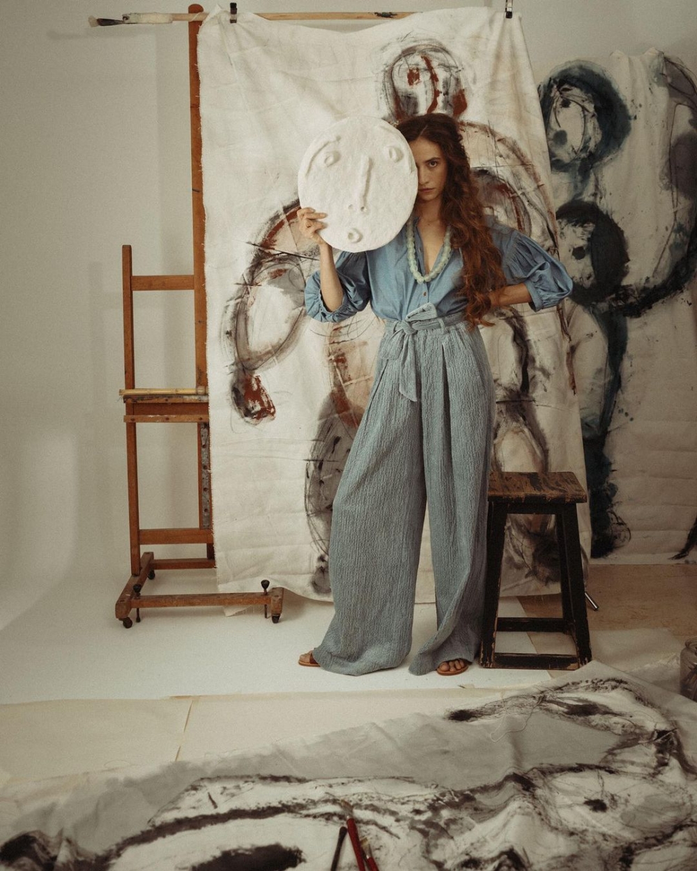 自然植物等元素都揉合進一件件藝術創作