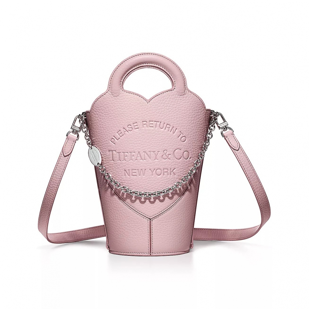 Return to Tiffany® Mini Crossbody Bag-Crystal Pink