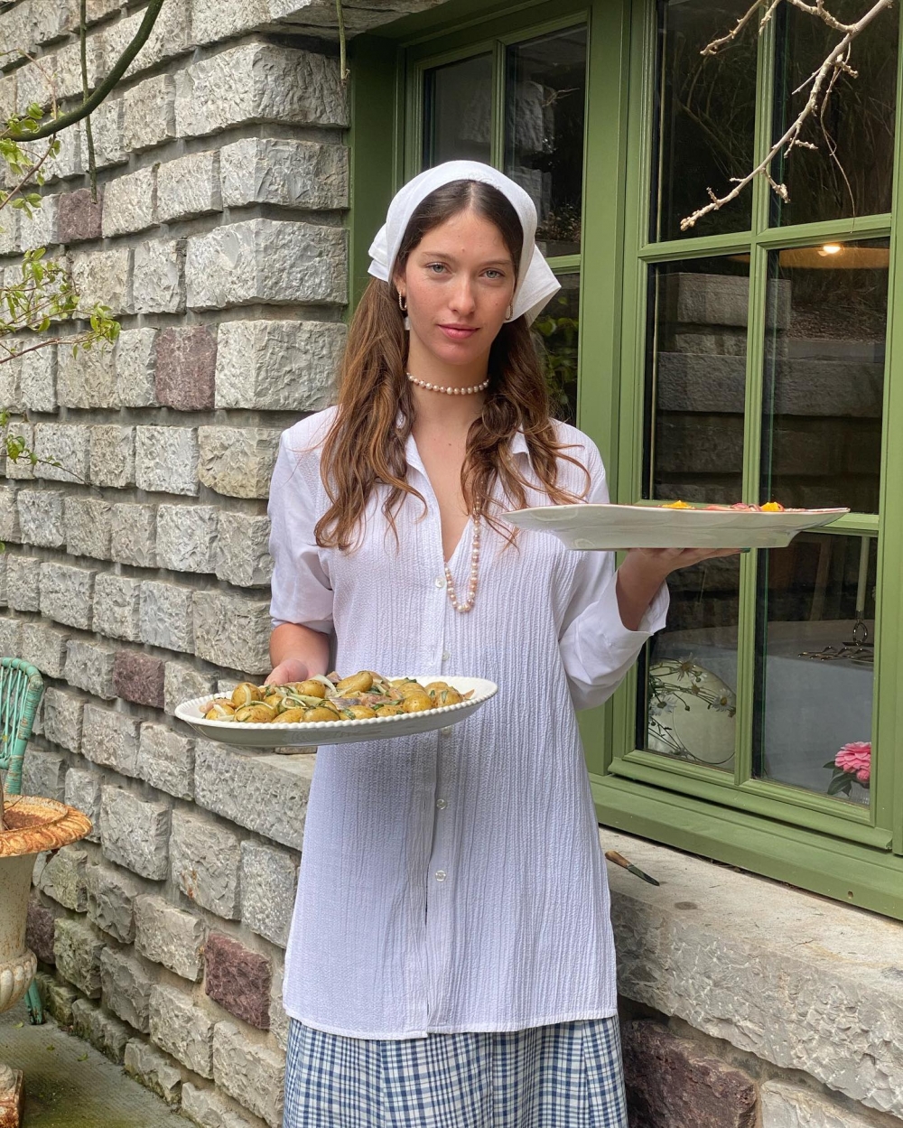 她一直以來都相當熱愛烹飪。