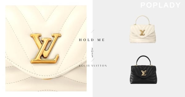 提著典雅的它上班去：Louis Vuitton「Hold Me」手提包，一黑一白迷人亮相