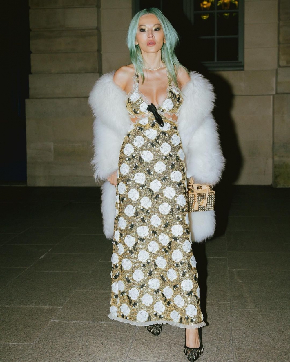 強烈的穿衣風格充滿氣場