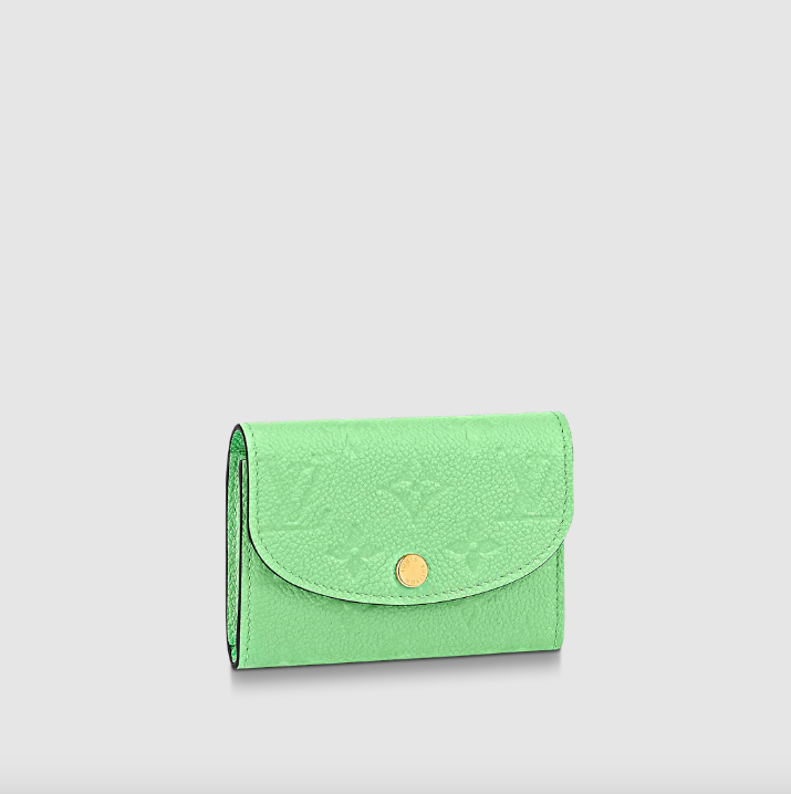 綠色的Rosalie Coin Purse。