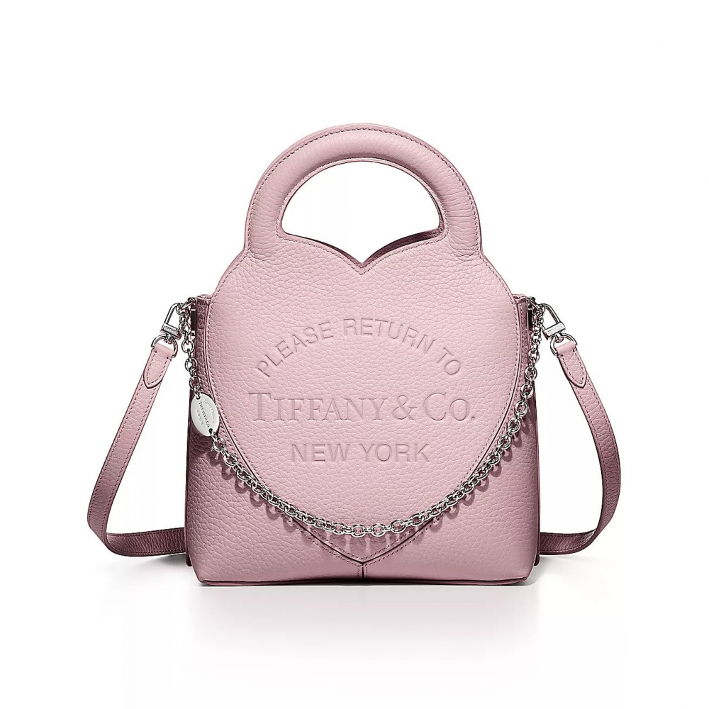Return to Tiffany® Mini Tote Bag-Crystal Pink