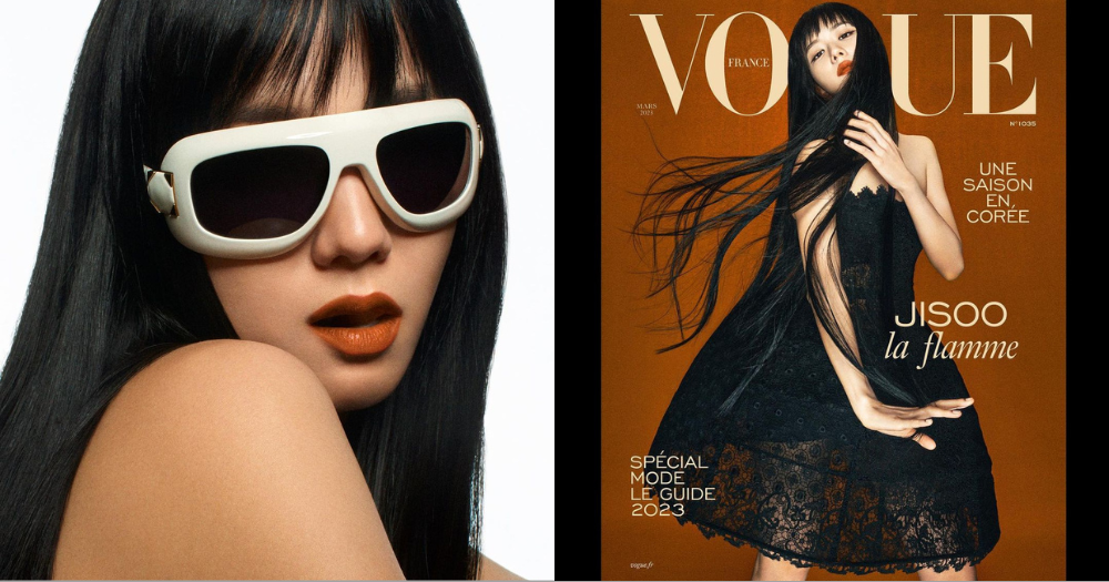 一改甜美形象，治豔風格令人耳目一新。