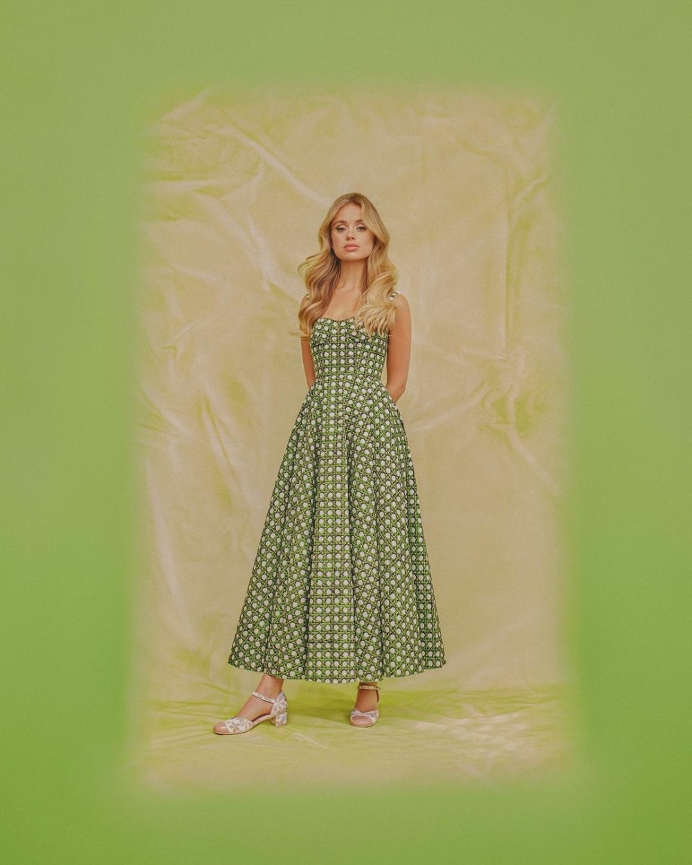 田園連衣裙造型也美得像仙女