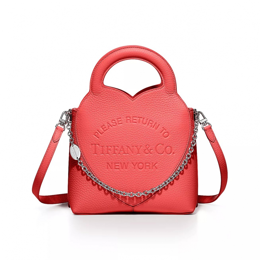 Return to Tiffany® Mini Tote Bag-Hibiscus Red