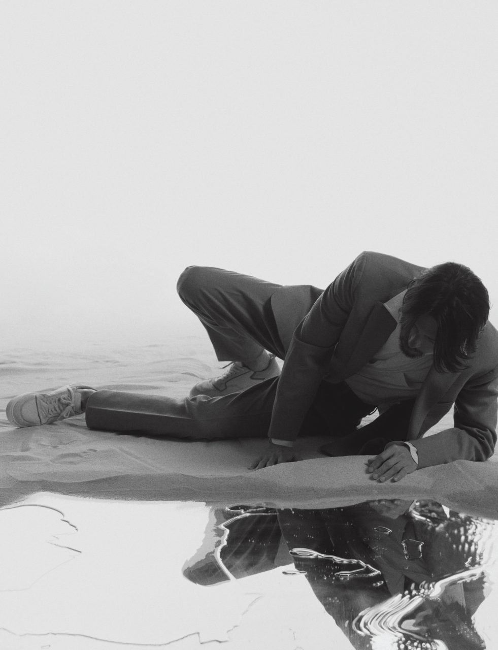 黑白照也十分時髦。