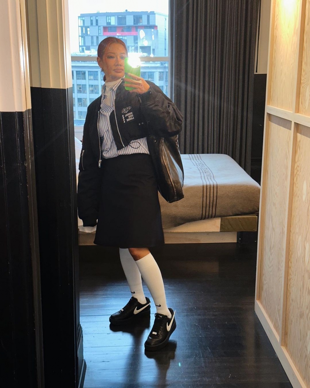 Yoon Ahn率先上身AMBUSH x Nike Air Force 1新配色