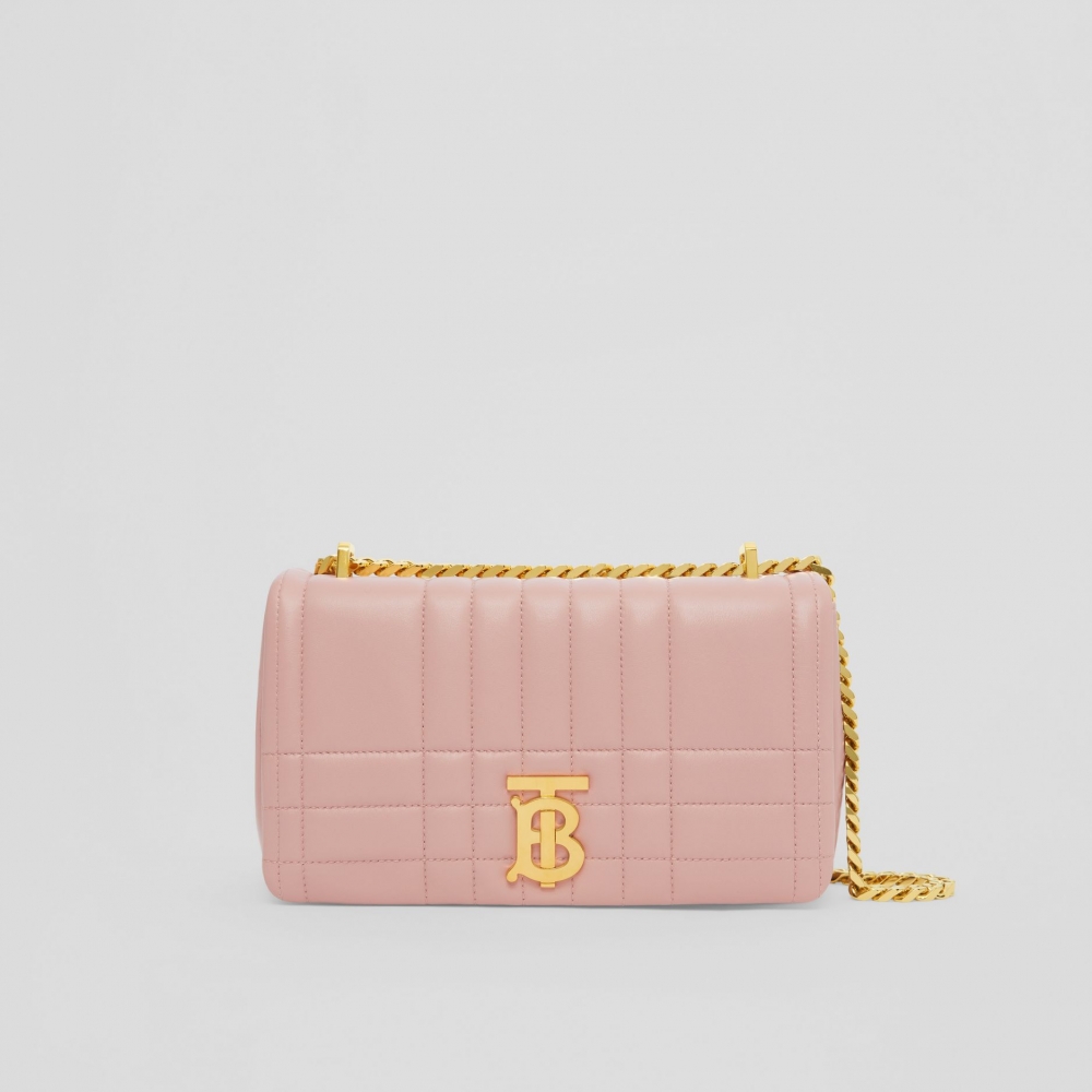 Burberry 絎縫皮革小型Lola包