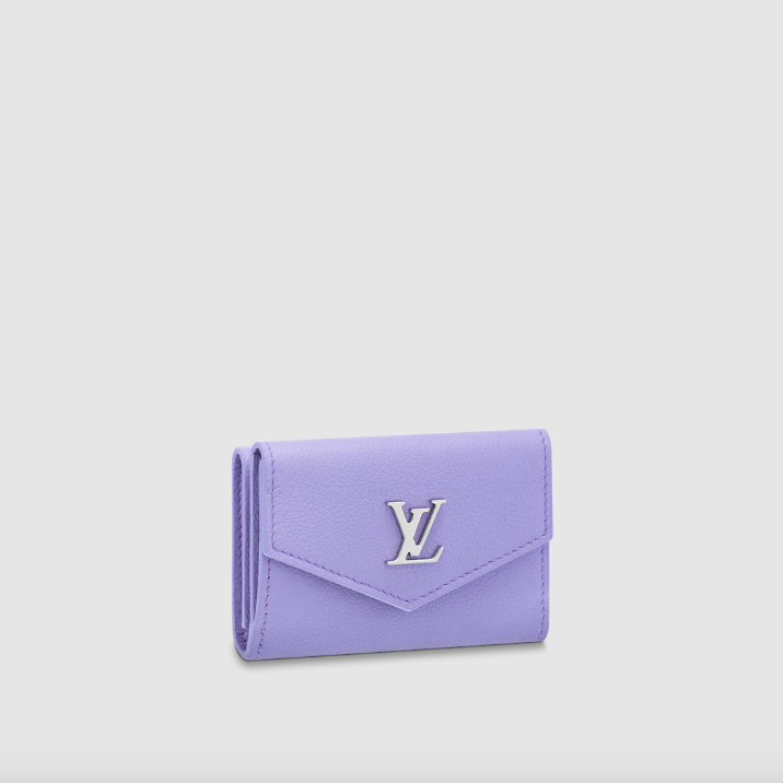 紫丁香色的Lockmini Wallet。