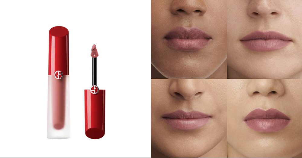 唇釉妝效持久，即使觸碰到衣物，都不會脫色、暈染或化開。