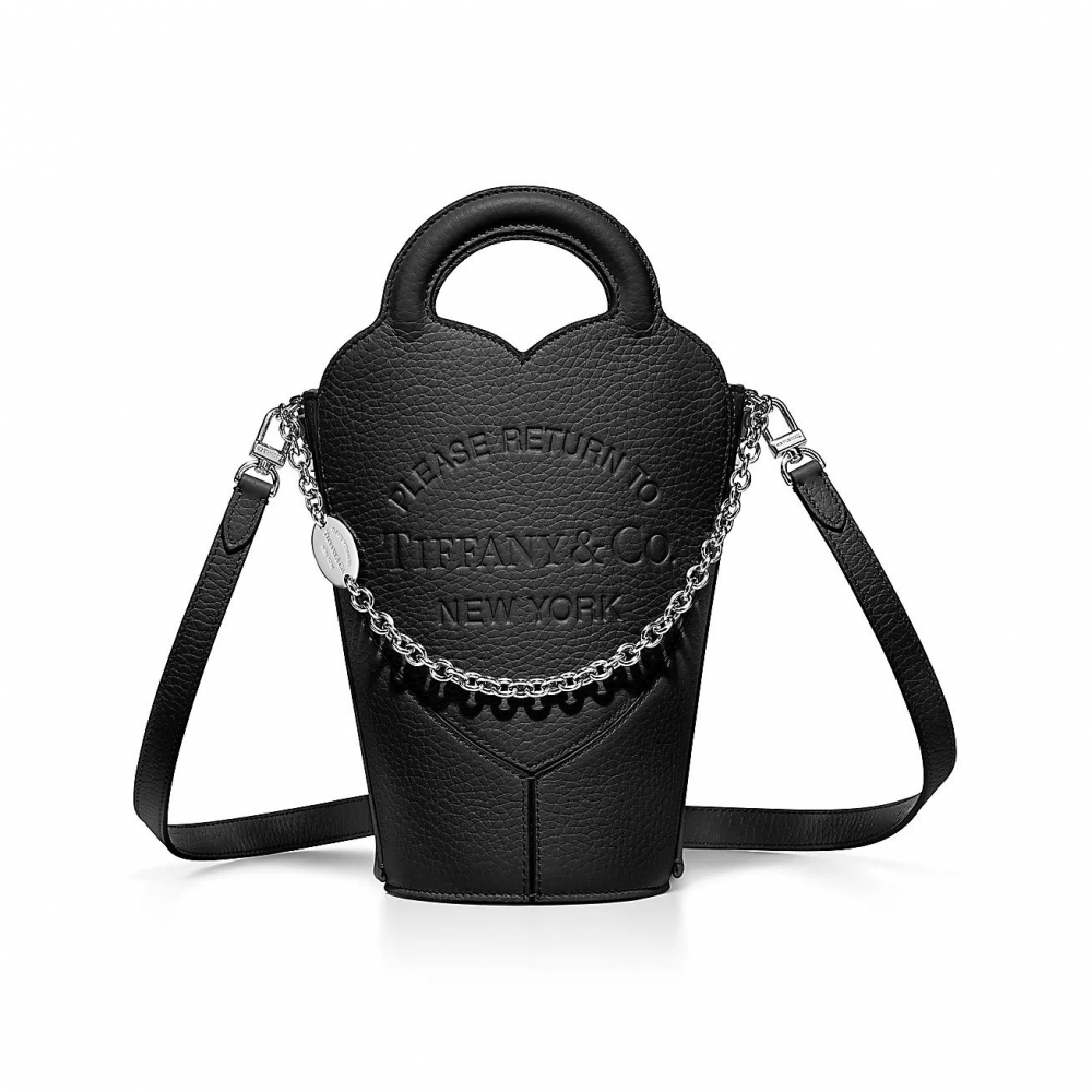 Return to Tiffany® Mini Crossbody Bag-Black