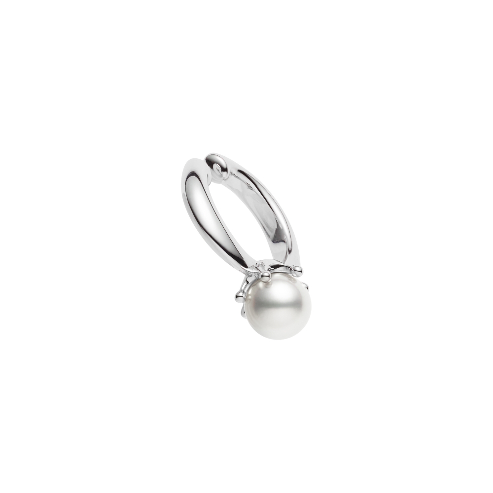 MIKIMOTO Ring Charm Collection 純銀耳骨夾配以日本Akoya珍珠
