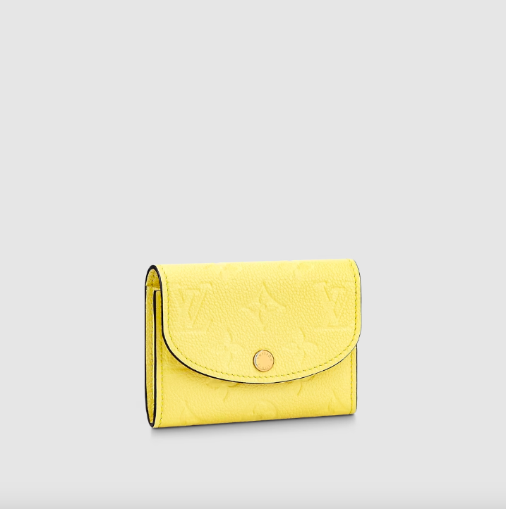 黃色的Rosalie Coin Purse。