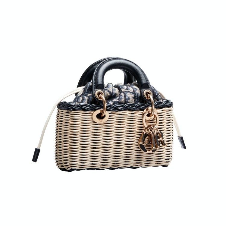 Dior Lady D-Joy Micro柳編微型提包
