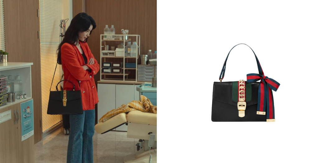 《黑暗榮耀》朴涎鎮包款6:Gucci sylvie bag
