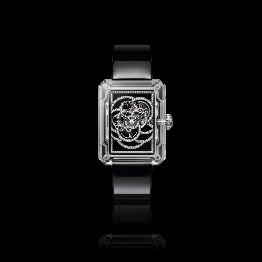 CHANEL PREMIERE CAMELIA X-RAY 腕錶