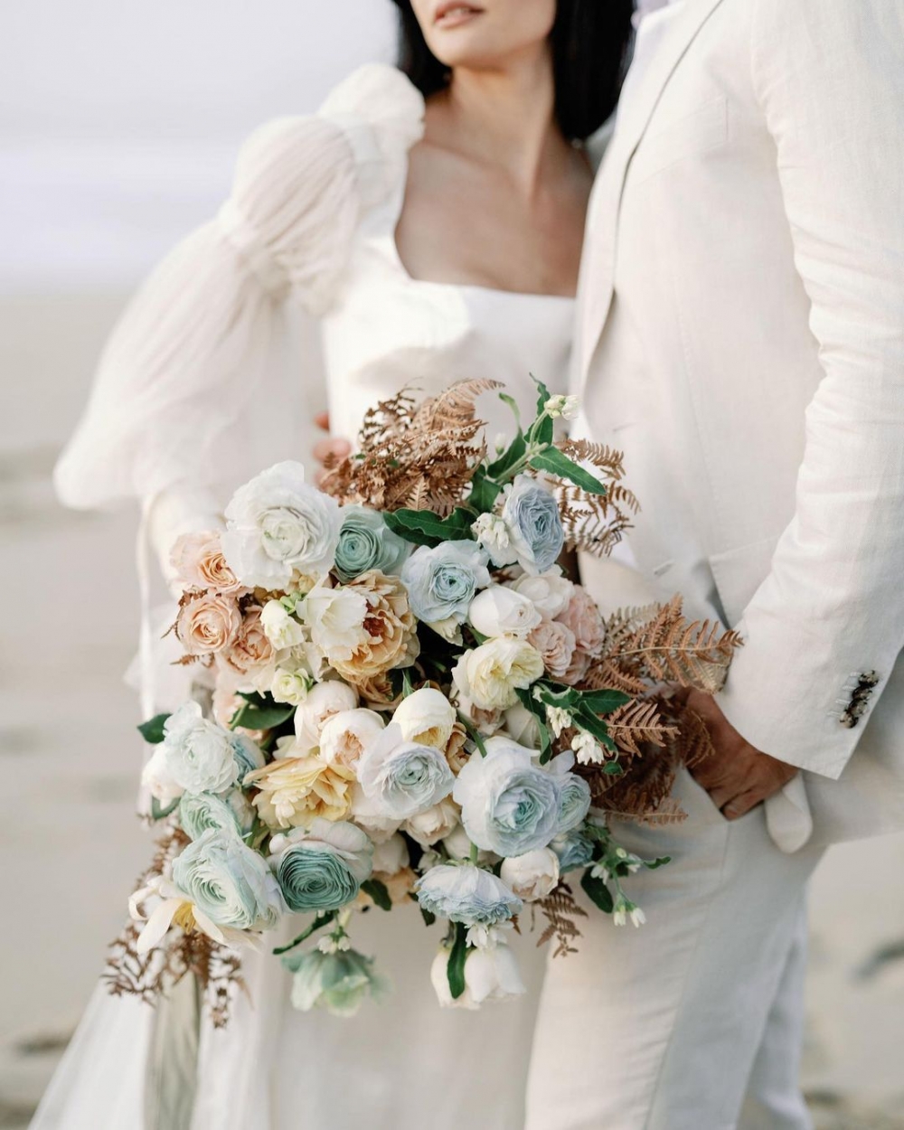 無論哪一種捧花都能顯得優雅大方。