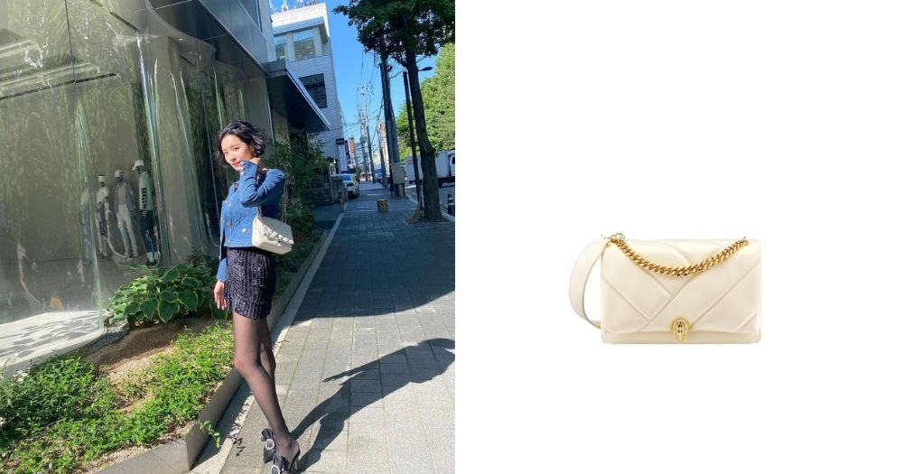 《黑暗榮耀》崔惠程包款:BVLGARI Serpenti Cabochon