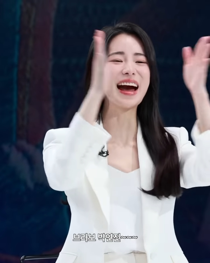 林智妍完美示範宋慧喬的經典橋段