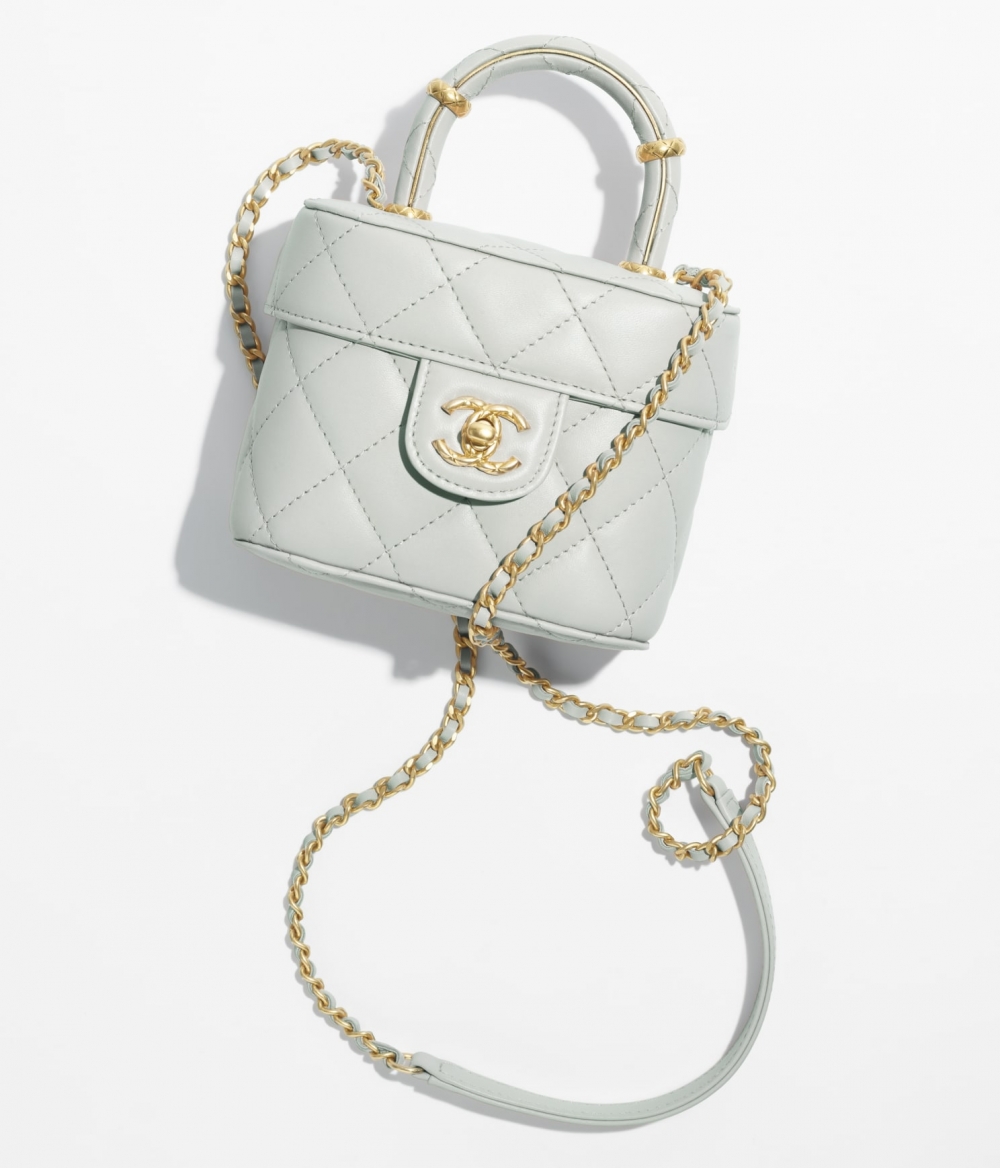 CHANEL小羊皮化妝盒手袋Small Vanity Case