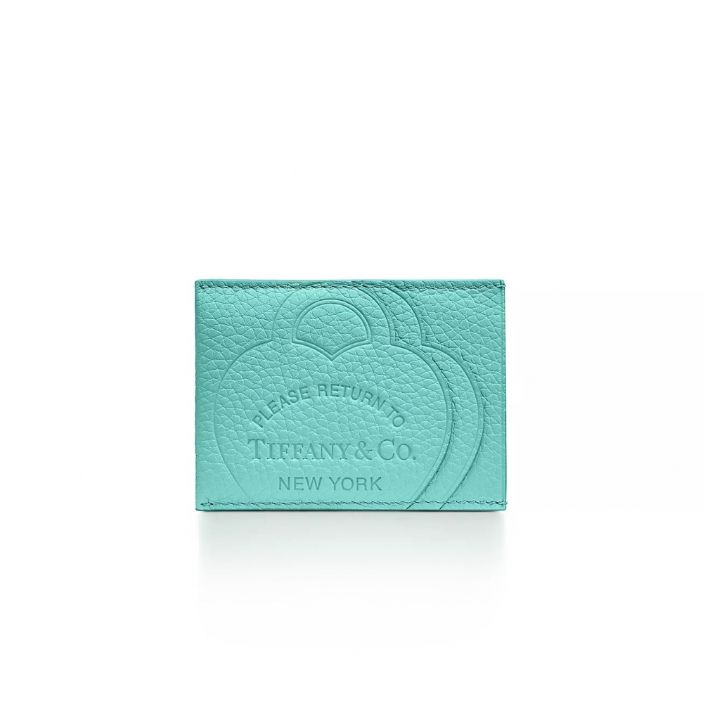 Tiffany Blue的Return to Tiffany® Card Case。