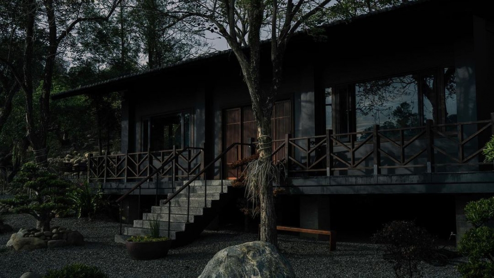 日式侘寂的建築風格，讓人彷彿置身於日本。