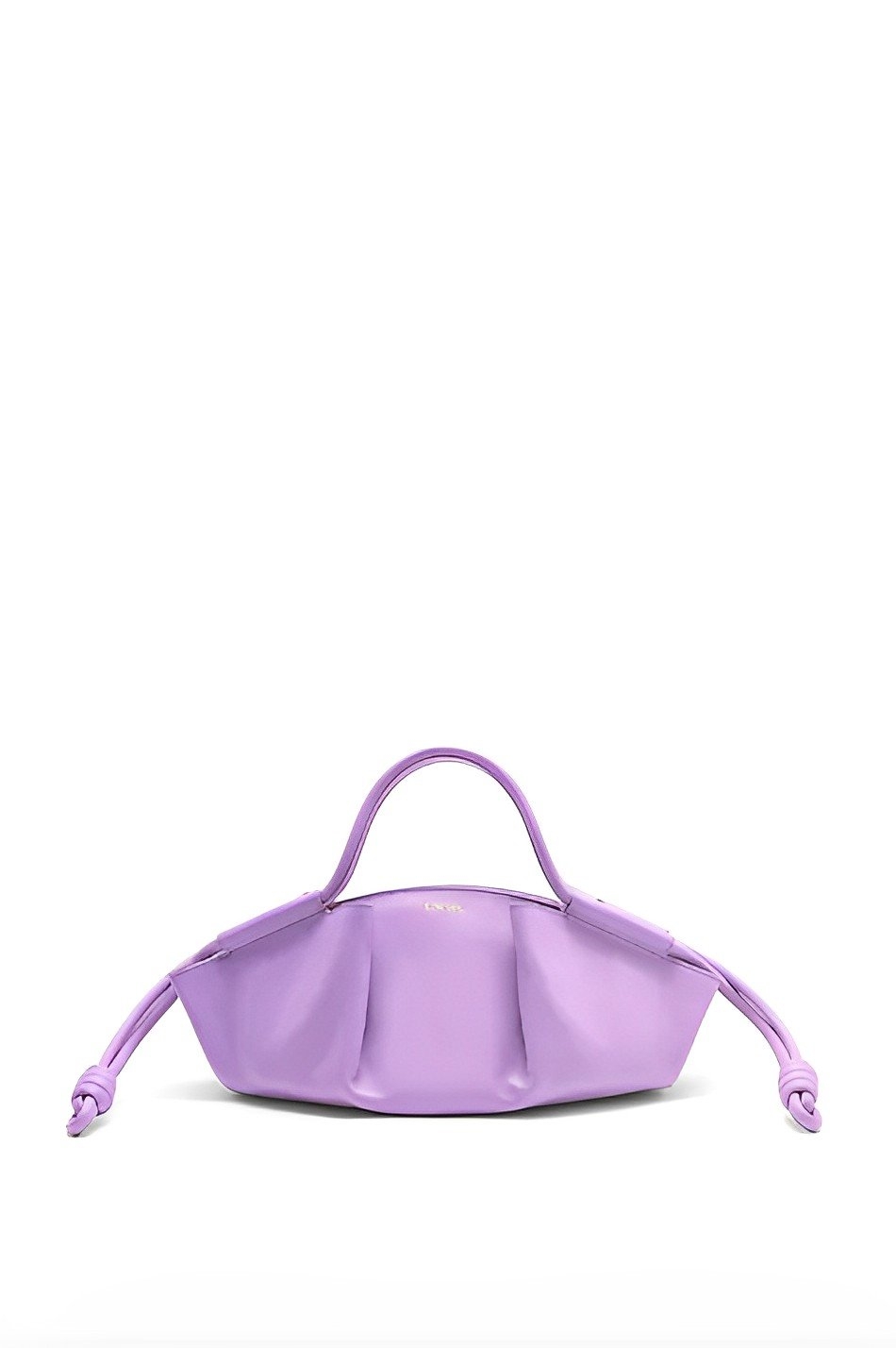 換上浪漫薰衣草紫的Small Paseo Bag in Shiny Nappa Calfskin。