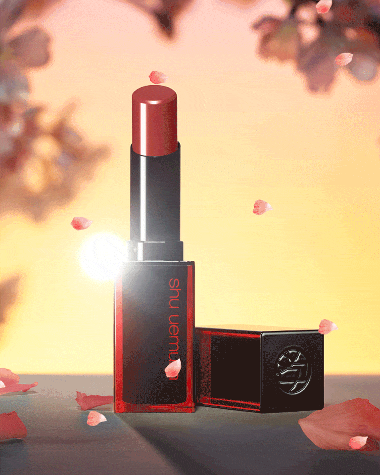 植村秀無色限鏡光唇膏 - 日暮櫻 AL BG973