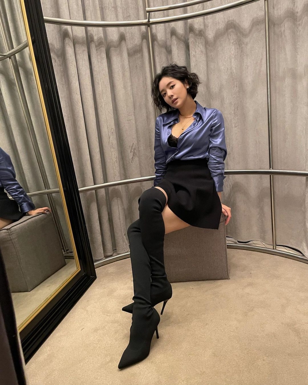 對於劇中半身露點鏡頭,車珠英直言是有其存在意義。