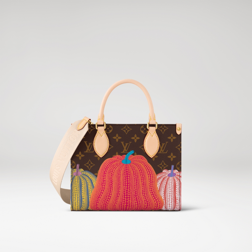 Louis Vuitton x Yayoi Kusama OnTheGo PM in Monogram Canvas with Pumpkins Print。