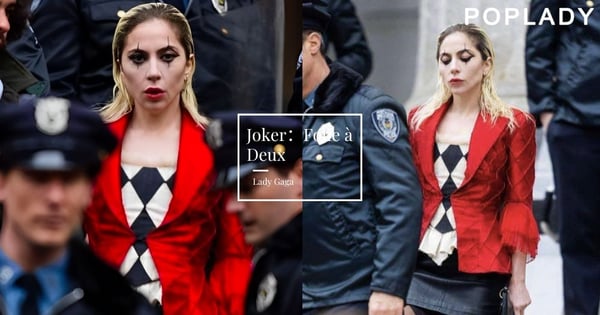 陷入瘋狂且炙熱的愛戀：《Joker：Folie à Deux》新片場照，「小丑女」Lady Gaga暗黑造型亮相