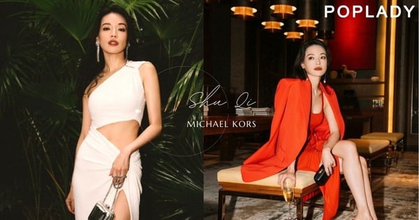 搶走全場鎂光燈的焦點：「盛世美顏」舒淇出席Michael Kors活動，一紅一白兩套絕美造型亮相