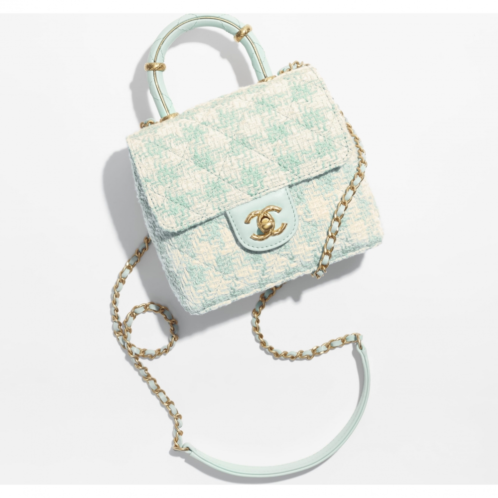 粗花呢迷你翻蓋包CHANEL Mini Flap Bag