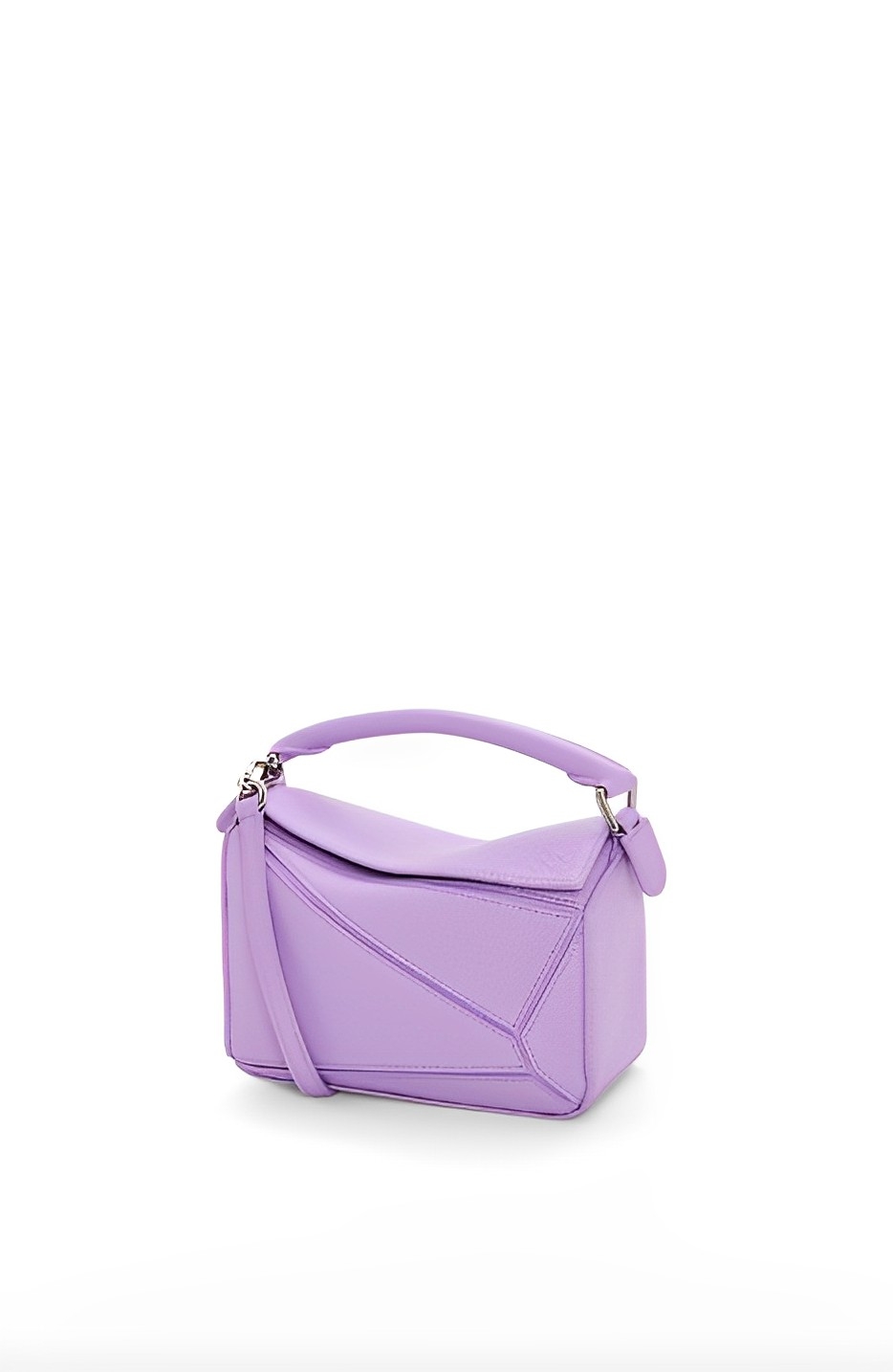 高人氣的Mini Puzzle Bag in Soft Grained Calfskin。