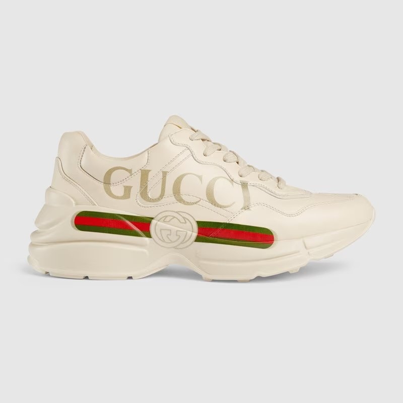 擁有高人氣的「老爹鞋」Gucci Rhyton這次高人氣登上第二名。