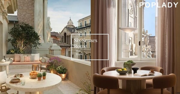 安排一趟歷史巡禮的「羅馬假期」:全新開幕Six Senses Rome,造訪水療中心體驗放鬆身心靈的羅馬沐浴