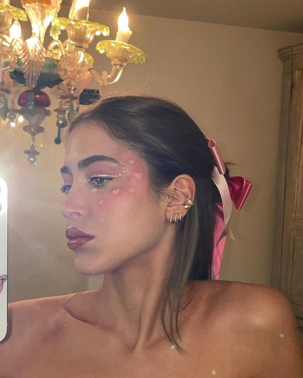 除了流暢的眼線也能打造特殊紋理