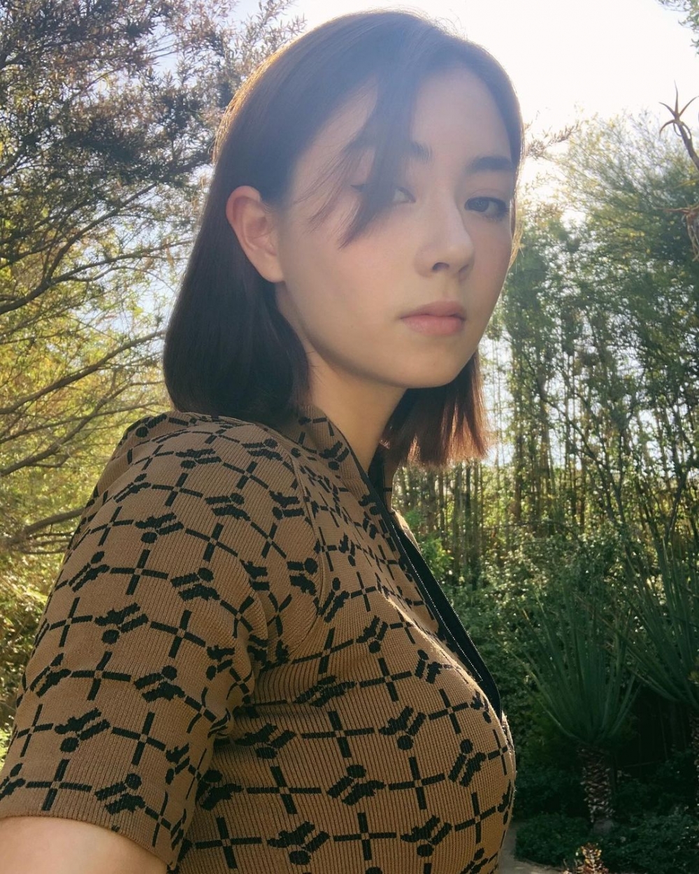 中美混血讓Lauren Tsai散發出幾分獨特的東方氣息。