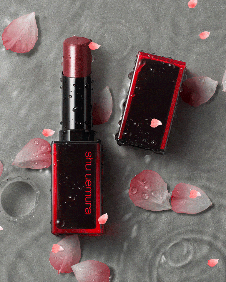 植村秀無色限鏡光唇膏 - 雨後櫻AL PK384