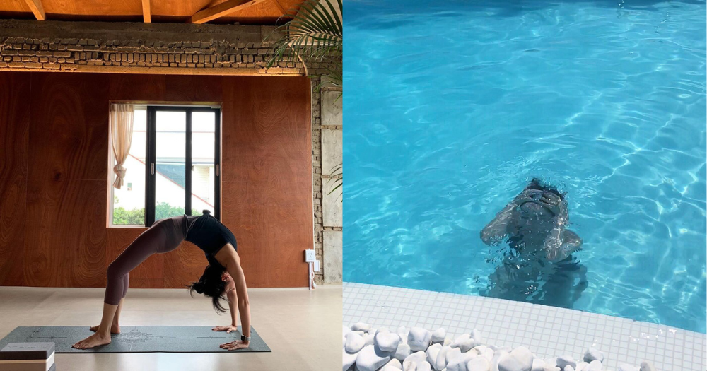 瑜珈、游泳都是車珠英想做的運動,另外還有Plank、劍道等,都是極消脂,有助塑形的鍛練。