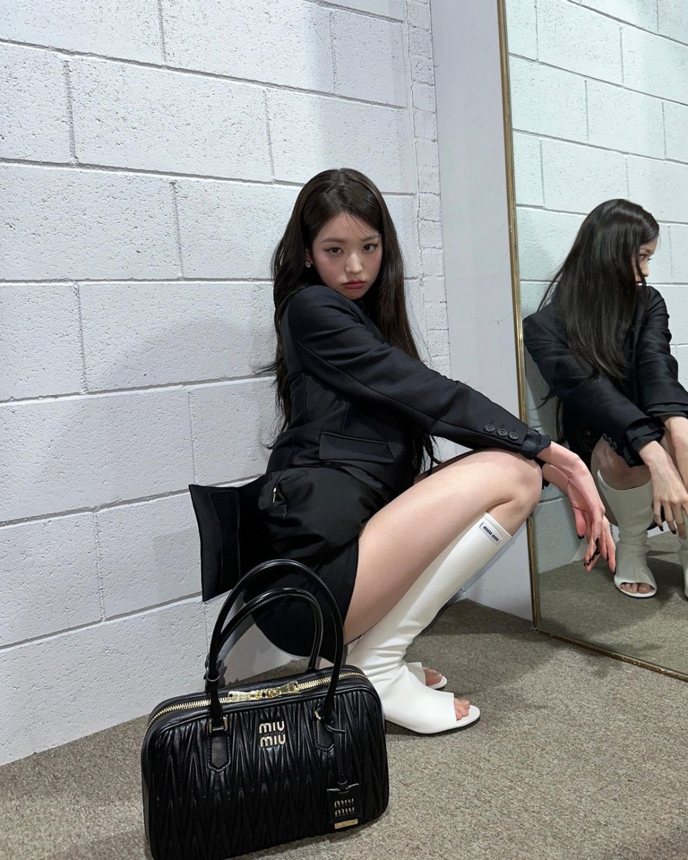 展現少女中又帶點千金貴氣感