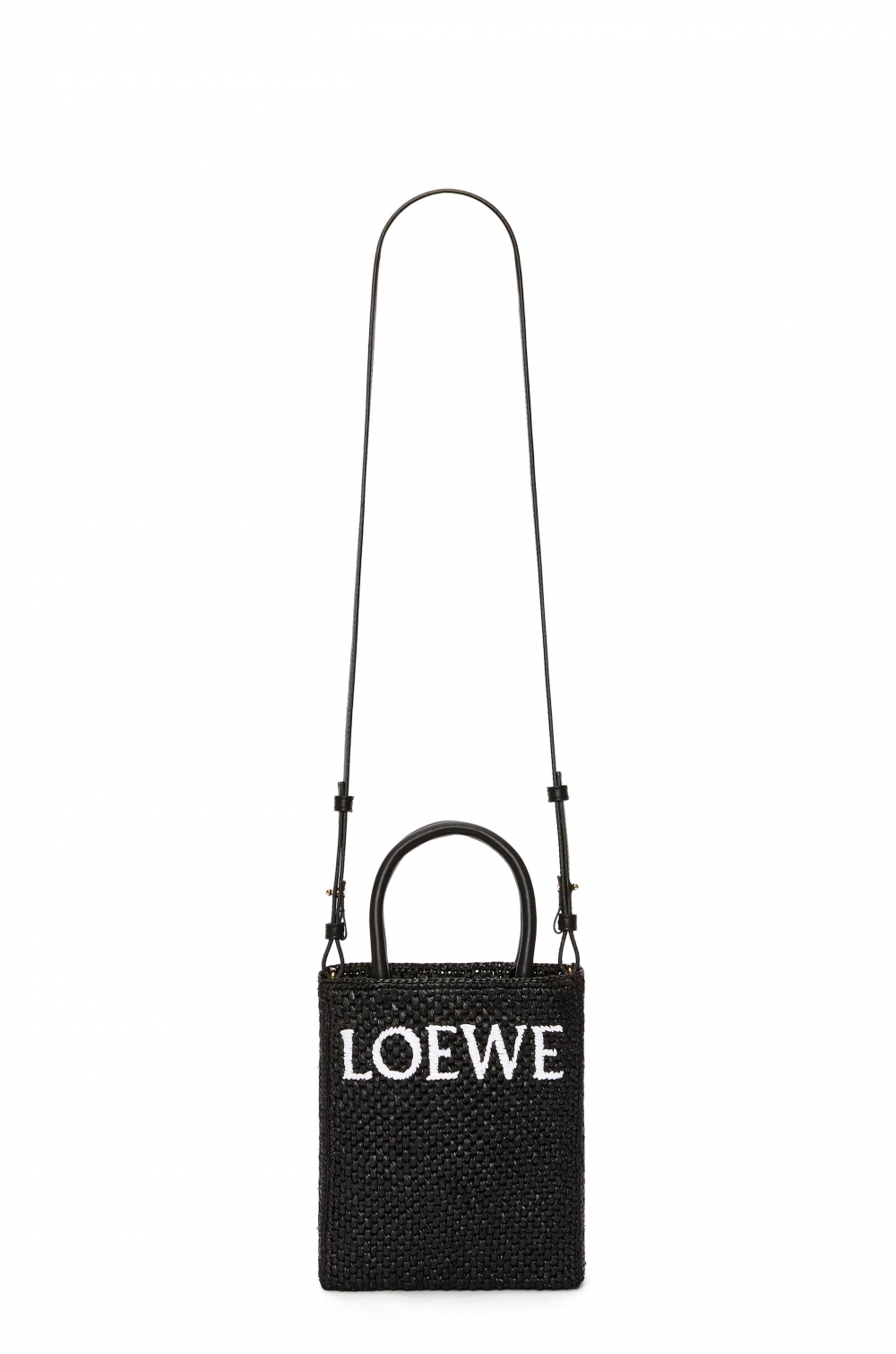 LOEWE Standard A5 Tote Bag in Raffia