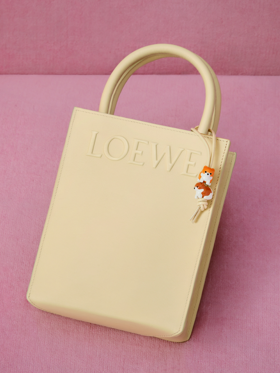 LOEWE A5 Standard Tote奶油色